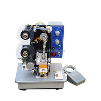 Petite machine d'impression de date d'expiration semi-automatique électrique pour sacs en papier, haute vitesse 300 fois/min, construction en acier inoxydable