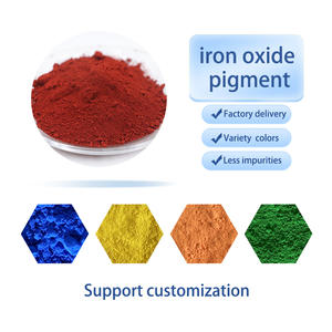 Fourniture d'usine d'oxyde de fer poudre rouge de qualité pharmaceutique de qualité alimentaire oxyde de fer oxyde ferique - Product Image 3