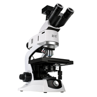 Microscope métallurgique trinoculaire 4K avec caméra USB et objectifs achromatiques à plan infini pour l'inspection des circuits imprimés métalliques