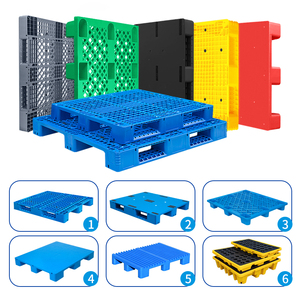 Paleta <span class=keywords><strong>de</strong></span> Plástico HDPE Reciclado para Transporte, 1100*1100, Venta <span class=keywords><strong>de</strong></span> Fábrica, Paleta <span class=keywords><strong>de</strong></span> Plástico Azul <span class=keywords><strong>de</strong></span> 9 Pies Económica para Estanterías - Product Image 4