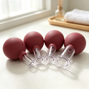 Producto en Tendencia 2026: Set de Ventosas para Terapia de Ventosas, Set de Ventosas Secas para la Cara, para Hombres y Mujeres - Product Image 1