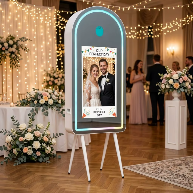 New 2026 Popular Mirror Photo Booth Magic Mirror Photo Booth Dslr Photo Booth Machine With Printer