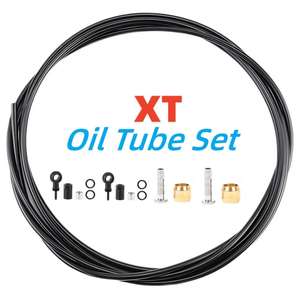 Juego de Tubos de Aceite BRIVIGA XT para <span class=keywords><strong>Frenos</strong></span> de Disco Hidráulicos de Bicicleta, 3m Nylon+PBT 2*5mm para Bicicletas de Montaña/Carretera, Accesorios de Ciclismo - Product Image 4