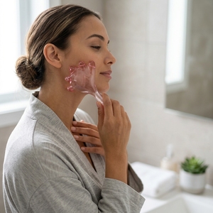 Bâton de massage d'acupression portatif, outil de massage polyvalent pour le <span class=keywords><strong>visage</strong></span>, le cou, les épaules, le dos, l'abdomen, les jambes, relaxation <span class=keywords><strong>du</strong></span> corps entier - Product Image 2