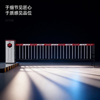 Barrières de parking à prix d'usine en Chine pour l'Albanie, portail automatique à bras articulé sans balais DC24V, barrière automatique