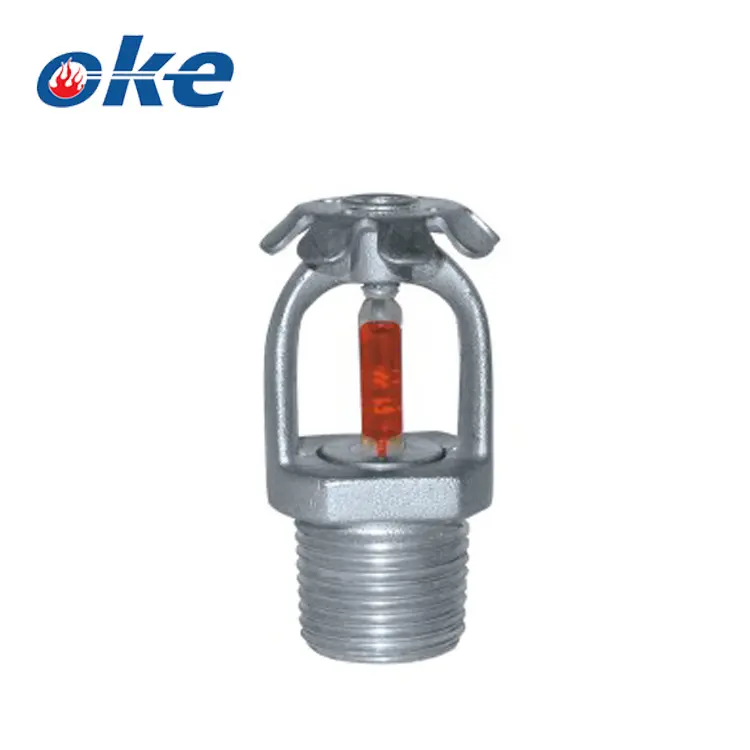 Okefire Disesuaikan Kualitas Tinggi R 1/2 ''Kuningan Air Sprinkler Pemadam Kebakaran Jenis Sprinkler