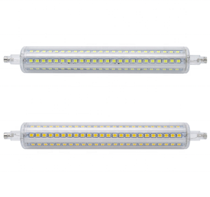 Dimmable 110-130V/220-240V <span class=keywords><strong>R7S</strong></span> <span class=keywords><strong>LED</strong></span> 15W <span class=keywords><strong>189mm</strong></span> lumière blanche chaude en aluminium pour paysage RoHS - Product Image 4