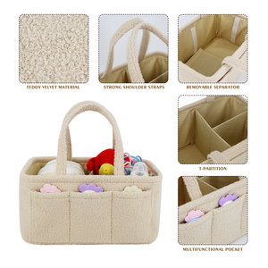 Organizador <span class=keywords><strong>de</strong></span> Pañales para Bebé Teddy, Bolsa <span class=keywords><strong>de</strong></span> Gran Capacidad para Guardería, Auto y Viajes, con Divisores - Product Image 6