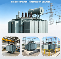 Transformateur de puissance principal triphasé immergé dans l'huile de haute qualité 220 kV 4000 kVA 5000 kVA 6300 kVA pour réseau de distribution de sous-stations