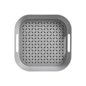 Zeller Présent Tablett m. Anti-Rutsch-Belag Kunststoff sort. 34x34x4,3cm - Product Image 1