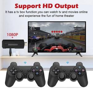 Cadeau de Noël X2 Game Stick 4K Output Retro Classic Gaming Consoles Family TV Video Game Consoles Classic HD 64GB 20000+ Jeux - Product Image 5