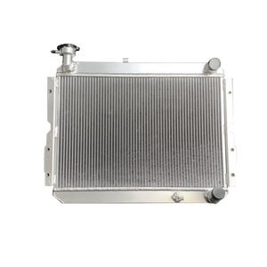 Radiador de aluminio para Toyota Land Cruiser HJ60 <span class=keywords><strong>HJ61</strong></span> 4.0L 2H 12H-T Turbo -Diesel - Product Image 5