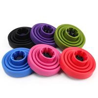 En gros, Accessoire de séchage capillaire en silicone pliable pour salon de coiffure, type capuche diffuseur pour cheveux bouclés, avec couleurs personnalisables