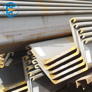 hot rolled larsen Q235 q355 sy295 sy390 sx27 z sheet pile cold forming larssen steel sheet pile