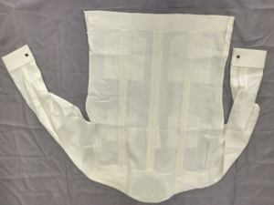 Hombres de <span class=keywords><strong>manga</strong></span> <span class=keywords><strong>larga</strong></span> Squish estilo cubano blanco 100% Lino Casual cuatro bolsillos plisado frente <span class=keywords><strong>Guayabera</strong></span> camisas - Product Image 6