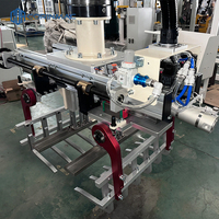 Robot de palettisation de type colonne CORINMAC, palettiseur de cartons et de sacs, distributeur de palettes automatique industriel multifonctionnel et robuste