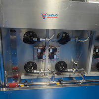 Ligne de production de cupcakes YUCHO entièrement automatique à écran tactile, en acier inoxydable 304 de qualité alimentaire, à haut rendement