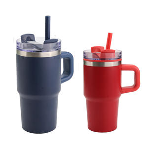 14 औंस 20 औंस अनुकूलित इन्सुलेट वैक्यूम बच्चे पुआल के साथ कप पानी मग पीते हैं - Product Image 1