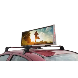 Chất lượng cao ngoài trời không thấm nước taxi dẫn hiển thị quảng cáo hàng đầu mái dấu hiệu cho taxi - Product Image 1