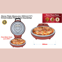 PZ-2401 de four à pizza électrique rapide avec fenêtre transparente Boîtier en plastique de capacité 10L pour les fours de comptoir de cuisson ménagers