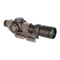 Nouveaux Scopes Tactiques RZ HD Gen3 1-10X24 FFP LPVO Tube de 34 mm avec Montage QDP-4616 TAN Combo Réticule Rouge Arbre de Noël
