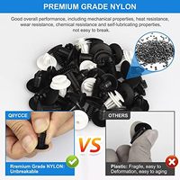 120 pièces de clips de voiture, rivets en plastique, 6 tailles populaires de clips de fixation pour carrosserie, pare-chocs et pièces de rechange pour ailes de voiture