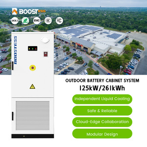 Système de stockage d'énergie solaire à batterie lithium haute tension 261 kWh pour usage industriel et commercial - Product Image 1