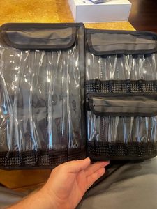 Waterproof Portable 500D <b>Canvas</b> Jig Tackle <b>Bag</b> <b>Large</b> 35 Capacity Slow Pitch & Vertical High Speed Jigging Fishing Lure <b>Bag</b> - Product Image 4