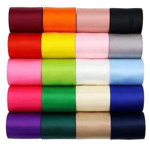 Polyester Custom Double Side Satin <b>Ribbon</b> 196 Colors 2-100MM Logo Printed Rolls Wholesale - Product Image 2