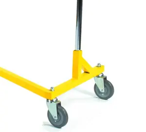 Designed Z-Rack Powder Coated Base Heavy Duty Rolling Optional With Basket Or Shelf