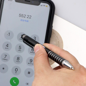 Penna a sfera promozionale in metallo di fascia alta con Logo personalizzabile unità Hotel regali inchiostro <span class=keywords><strong>nero</strong></span> stampa UV pennellata - Product Image 5