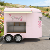 Remorque traiteur mobile type Horsebox, Chariots de restauration rapide, Cantines mobiles, Chariots à hot-dogs, Remorques bar mobiles, Personnalisable - Meilleures ventes