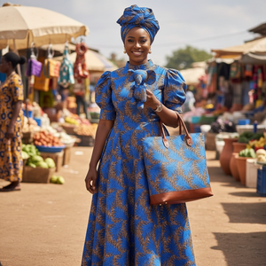Telas de Algodón con Estampado Africano Auténtico Zhaorun, Diseños Únicos y Versátiles para Vestidos de Adultos, Tejidos <span class=keywords><strong>Batic</strong></span> para Niños y Niñas - Product Image 5