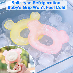 Mordedores de Silicona para Bebés, Anillo de Dentición para Bebés, Rellenos de Agua, Refrescantes, Ecológicos, Libres de BPA, Personalizados al por Mayor, con Certificación LFGB - Product Image 5