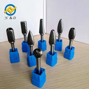 Venta caliente de carburo de tungsteno Rotary Burrs Limas y raspadores de bajo precio para manualidades y arte de doble corte - Product Image 2