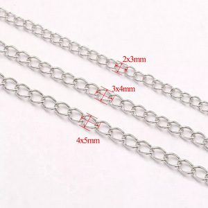 Tarnish Free Wholesale Handmade Simple Basic <strong>Jewelry</strong> Making <strong>Supplies</strong> Stainless Steel Gold Plated Bracelet Necklace Chain Roll - Product Image 6