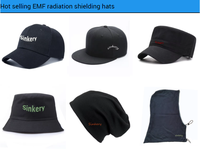Casquette de baseball anti-ondes électromagnétiques EMF avec logo personnalisé, protection contre les rayonnements 5G et WiFi, pour hommes et femmes, usage quotidien au bureau
