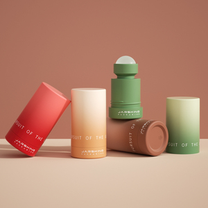 Bán buôn rỗng <span class=keywords><strong>25ml</strong></span> tùy chỉnh xi lanh chất chống mồ hôi kín khí khử mùi chai nhựa độc đáo cuộn trên chai với nắp cao - Product Image 2