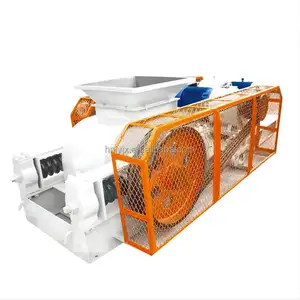 10 TPH Double Roll Crusher 2PG 400x250 For Limestone Coal Clay Brick Concrete Stone Crushing Sand Making Machine