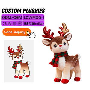 Peluche <span class=keywords><strong>Anime</strong></span> Carino 30cm Personalizzabile Ricamato in Cotone PP Morbido Giocattolo OEM ODM 100 Pezzi MOQ per Collezione Regalo Ingrosso - Product Image 4