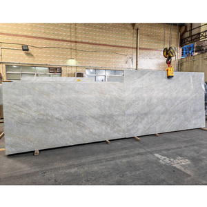 TMZ Haute Qualité 7006 Taj Mahal Extra PD Quartz Artificiel Blanc Poli Design Moderne pour Revêtement Mural, Sol, Plan de Travail et Plan Vasque d'Hôtel - Product Image 3