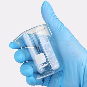 Nuovo arrivato ad alta temperatura resistenza 100ml becher bassa forma di <span class=keywords><strong>vetro</strong></span> supporto della manodopera personalizzazione LOGO privato - Product Image 2