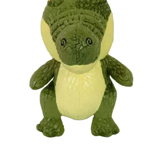 Original yangzhou novo nascer do sol fabricante personalizado macio sumilation pelúcia crocodilo boneca animal brinquedo recheado emulação jacaré
