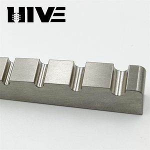HIVE - Chevalet <span class=keywords><strong>de</strong></span> <span class=keywords><strong>guitare</strong></span> en alliage <span class=keywords><strong>de</strong></span> titane <span class=keywords><strong>de</strong></span> haute qualité 42MM pour <span class=keywords><strong>guitare</strong></span> basse <span class=keywords><strong>électrique</strong></span> 4 <span class=keywords><strong>cordes</strong></span> - Product Image 5
