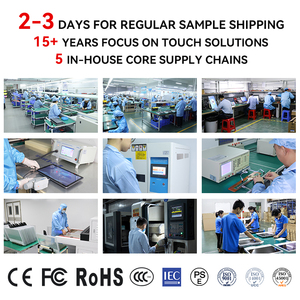 2% Off Mở Khung Màn Hình Cảm Ứng Tất Cả Trong Một 8 10.1 10.4 12.1 15 15.6 17 19 21.5 Không Quạt 24V DC RS232 485 Công Nghiệp Máy Tính I5 PC - Product Image 6
