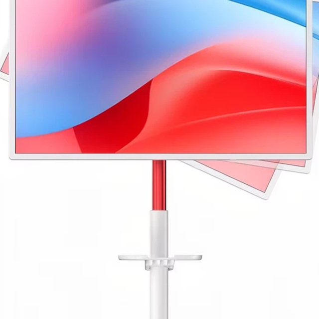32" 4K Touchscreen Smart Portable TV, Android 13 Google EDLA-Certified 9500mAh Mobile Screen with Wheels