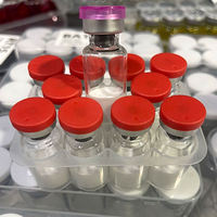 Peptide de cuivre bleu GHK-Cu 49557-75-7 de haute qualité pour éclaircir le teint du visage. Logo personnalisé. Emballage sous vide pur. Livraison rapide.