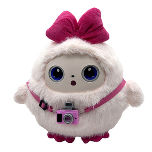 Jopark ODM EN71 Chất lượng cao Glowing Eyes ai đồ chơi sang trọng dễ thương màu vàng hat ai thông minh đồ chơi sang trọng trẻ em Đồ chơi giáo dục - Product Image 3