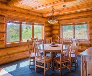 Rustic Log Cabin <strong>Wood</strong> <strong>House</strong> Prefabricated Home with Loft <strong>Houses</strong> to Live <strong>in</strong> - Product Image 6