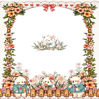 Bloc-notes floral B5 motif ours mignon, bloc-notes ligné détachable, bloc-notes Kawaii pour journal étudiant, papeterie de bureau